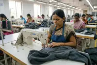 Factory stitching image